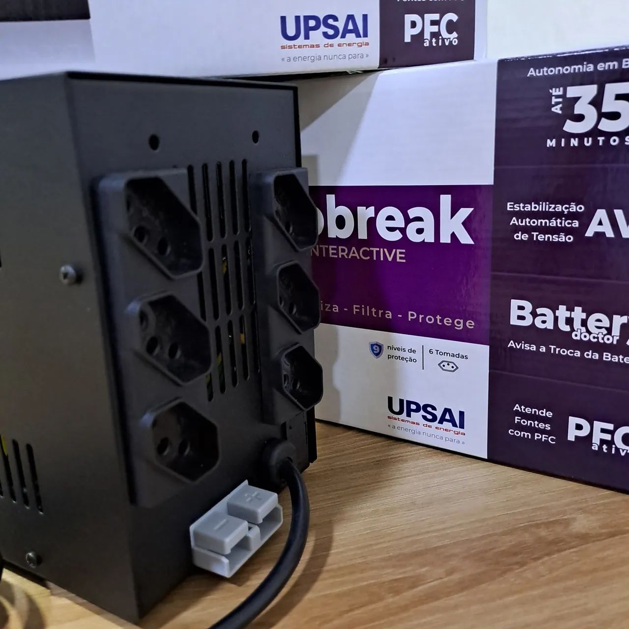 Nobreak 1200va Upsai Bivolt  - Foto 2