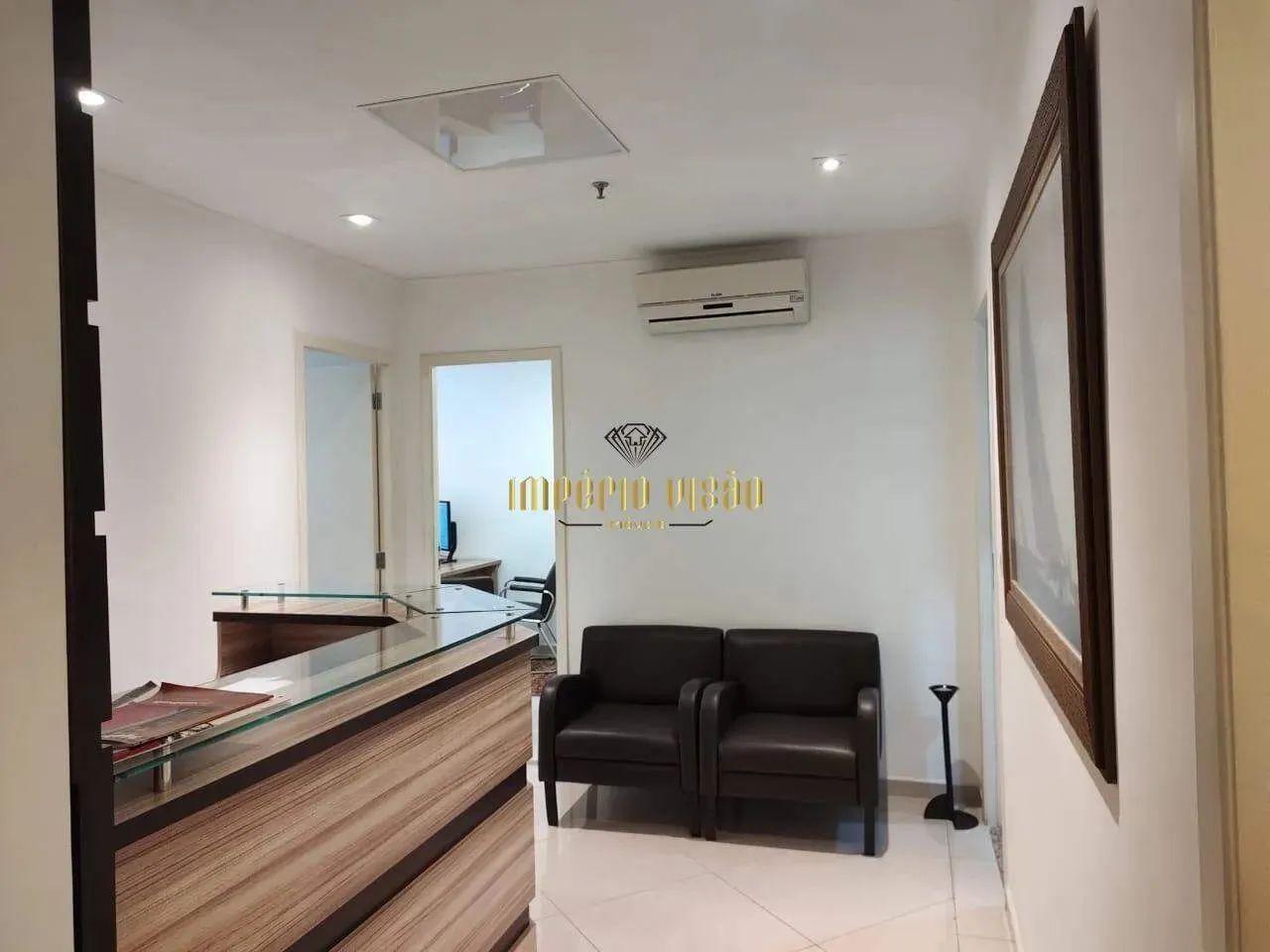 Sala com planta diferenciada Comercial 64m² Centro Profissional Columbia no Centro de Suza