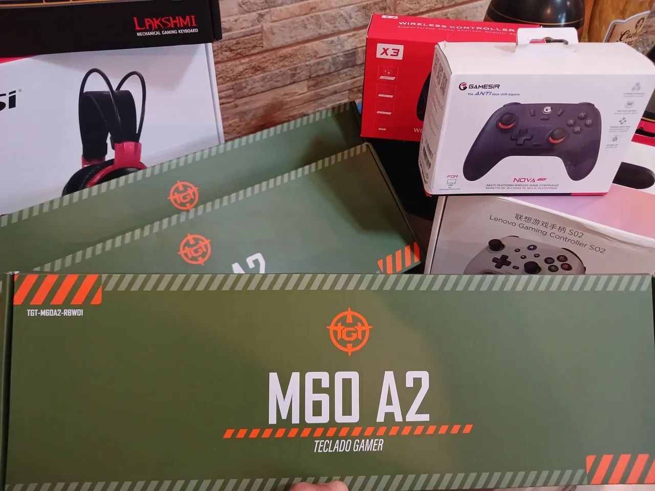 Teclado Gamer TGT M60 A2 Rgb ABNT2 (Acessório novo Caixa lacrada)