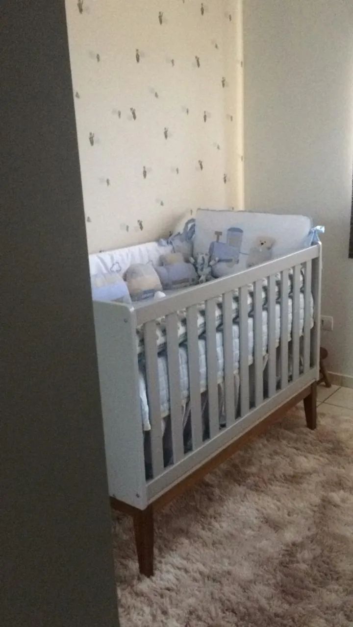 Berço Cinza - Matic - Foto 5