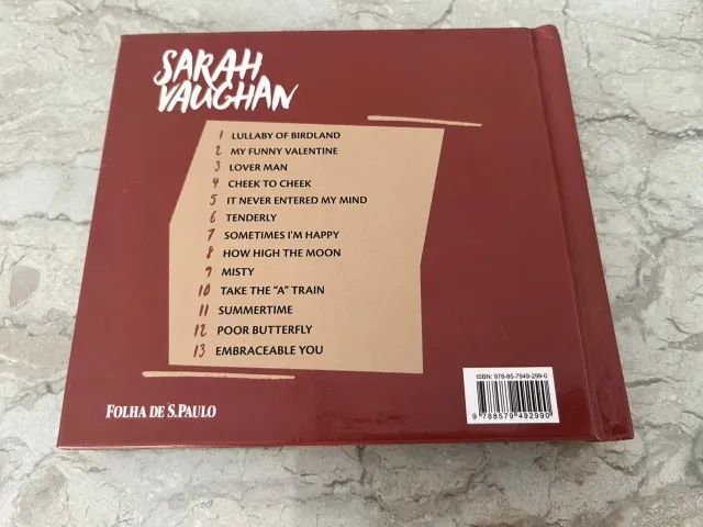 Livro-CD Lendas do Jazz: Sarah Vaughan - Foto 2