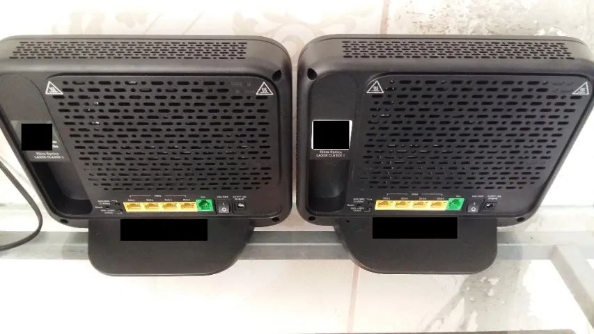 2 Roteadores Wi-Fi 6 GPON 2.4G e 5G Funcionando - TRANSPORTADORA ENTREGA FÁCIL  - Foto 2