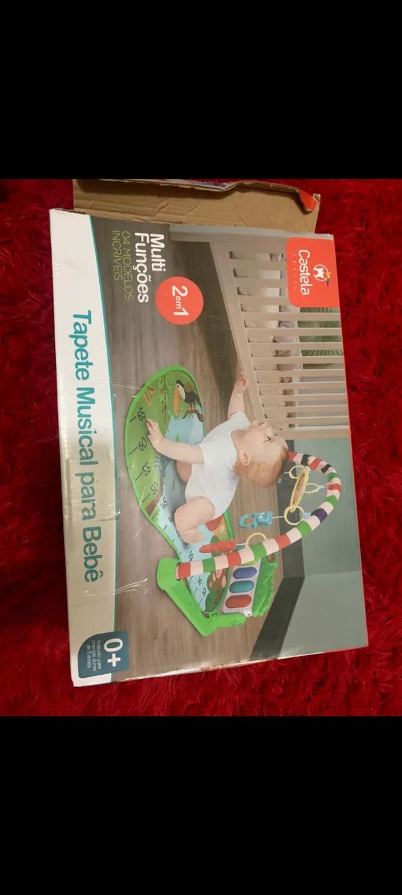 Tapete interativo bebê 