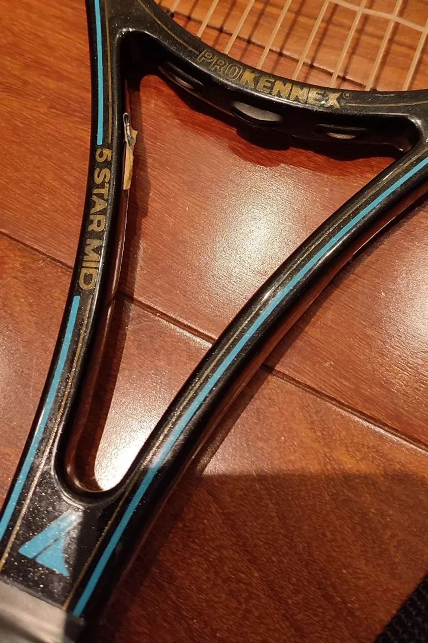 Raquete de tênis PRO KENNEX 5 STAR MID SIZE GRAPHITE - Foto 2