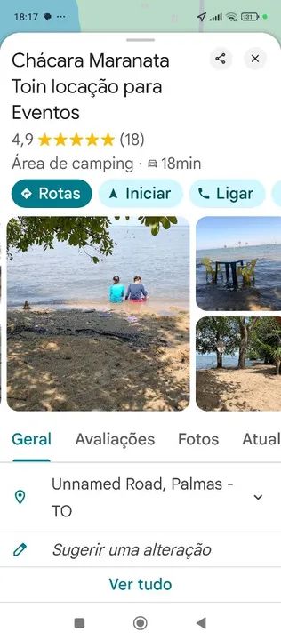 Chácara na beira do lago 10 km de Palmas alugo diária  - Foto 2