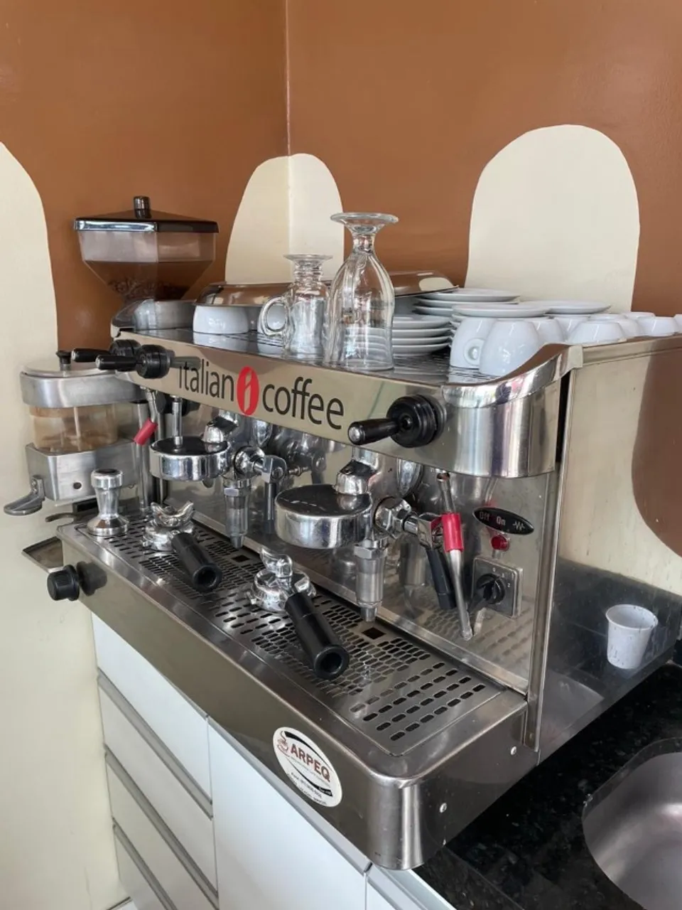 Máquina café italian coffe