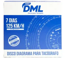 Tacógrafo Disco - Semanal 125km/h