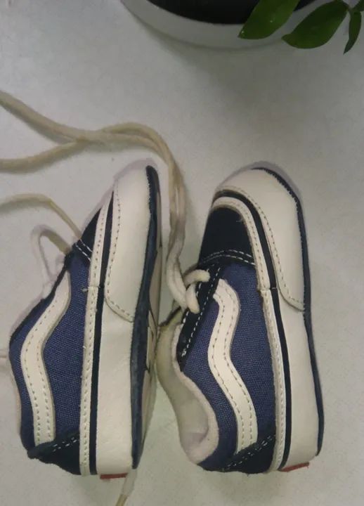 Vans bebê old skool tamanho 17 europeu - Foto 4