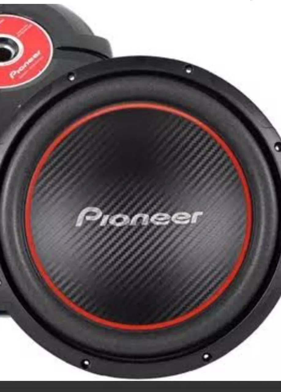 Subwoofer Pioneer - com caixa