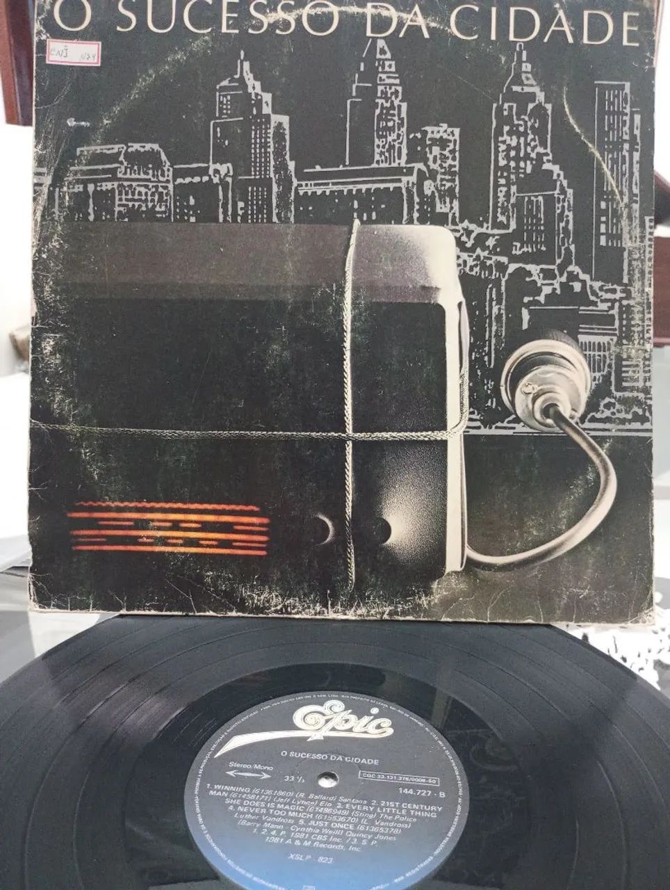 Disco de Vinil - O Sucesso da Cidade 1981