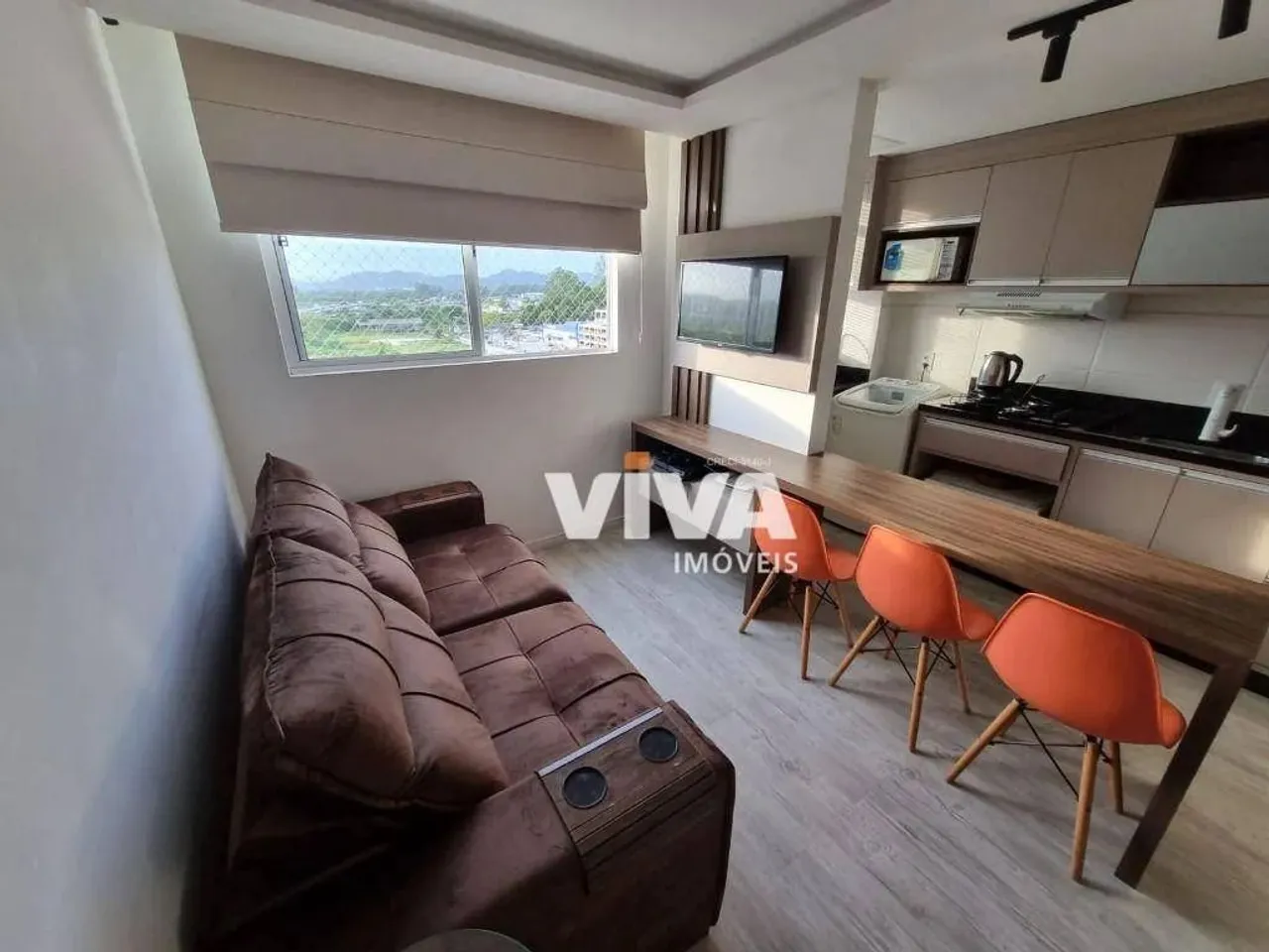 Apartamento com 2 dormitórios para alugar, 46 m² por R$ 3.253,00/mês - Ressacada - Itajaí/