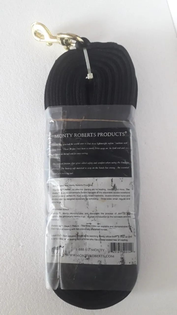 Cabresto de treinamento para cavalos marca americana Monty Roberts novo - Foto 4