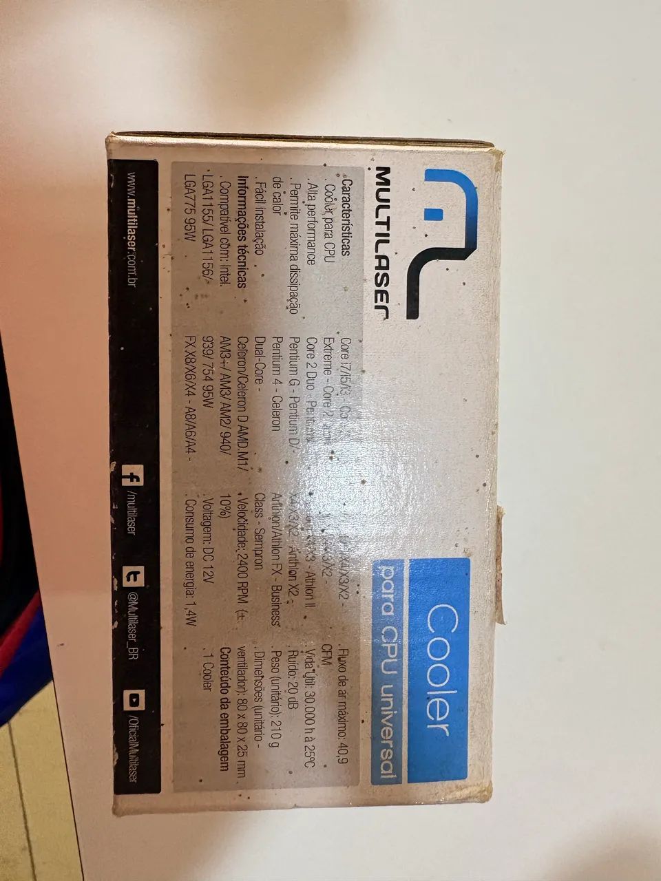 Cooler universal Multilaser - Foto 3