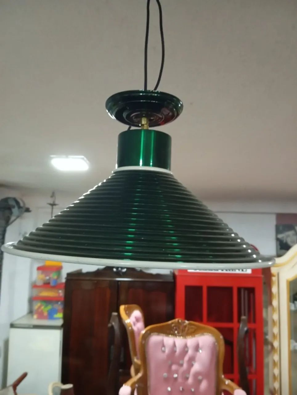 Luminárias de metal