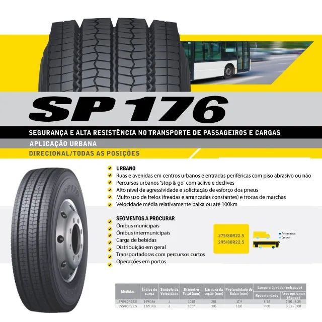 Pneus novos marca Dunlop Nacional 1° linha - Foto 4
