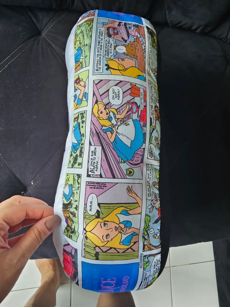 Porta balde e Copo da Alice no País das Maravilhas