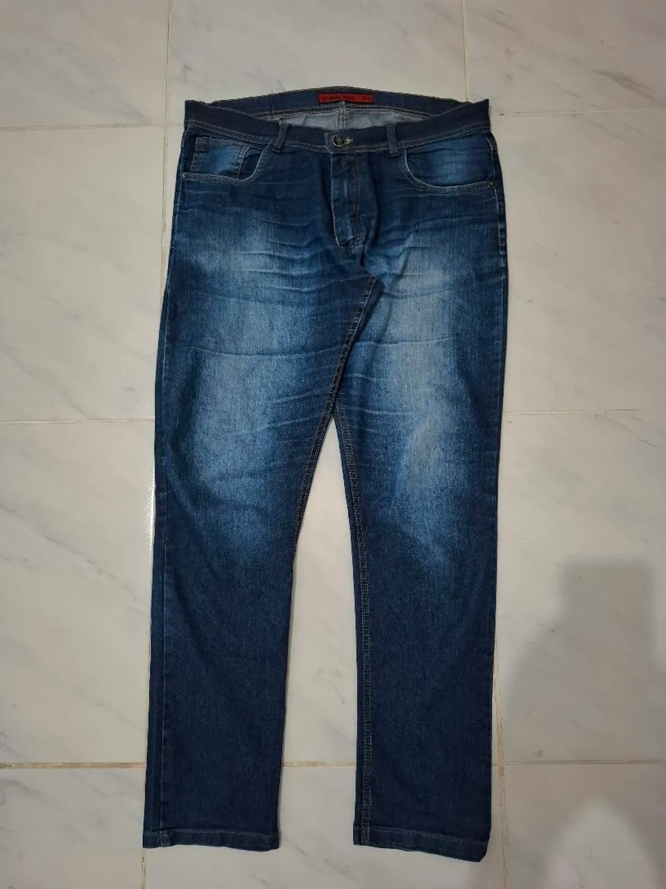 Calçaa Jeans Azul masculinas, tamanho 44