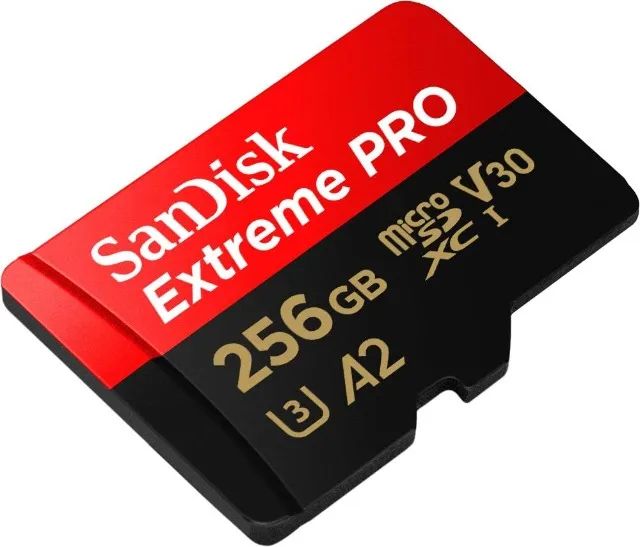 Cartão Original Micro Sd Xc 256GB SanDisk Extreme Pro A2 V30 U3 200Mb/s 4k Go Pro Drone - Foto 5
