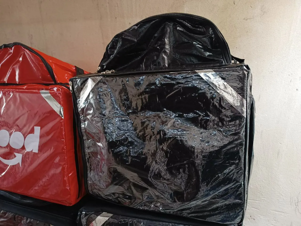 Bag mochila Food impermeável e pano