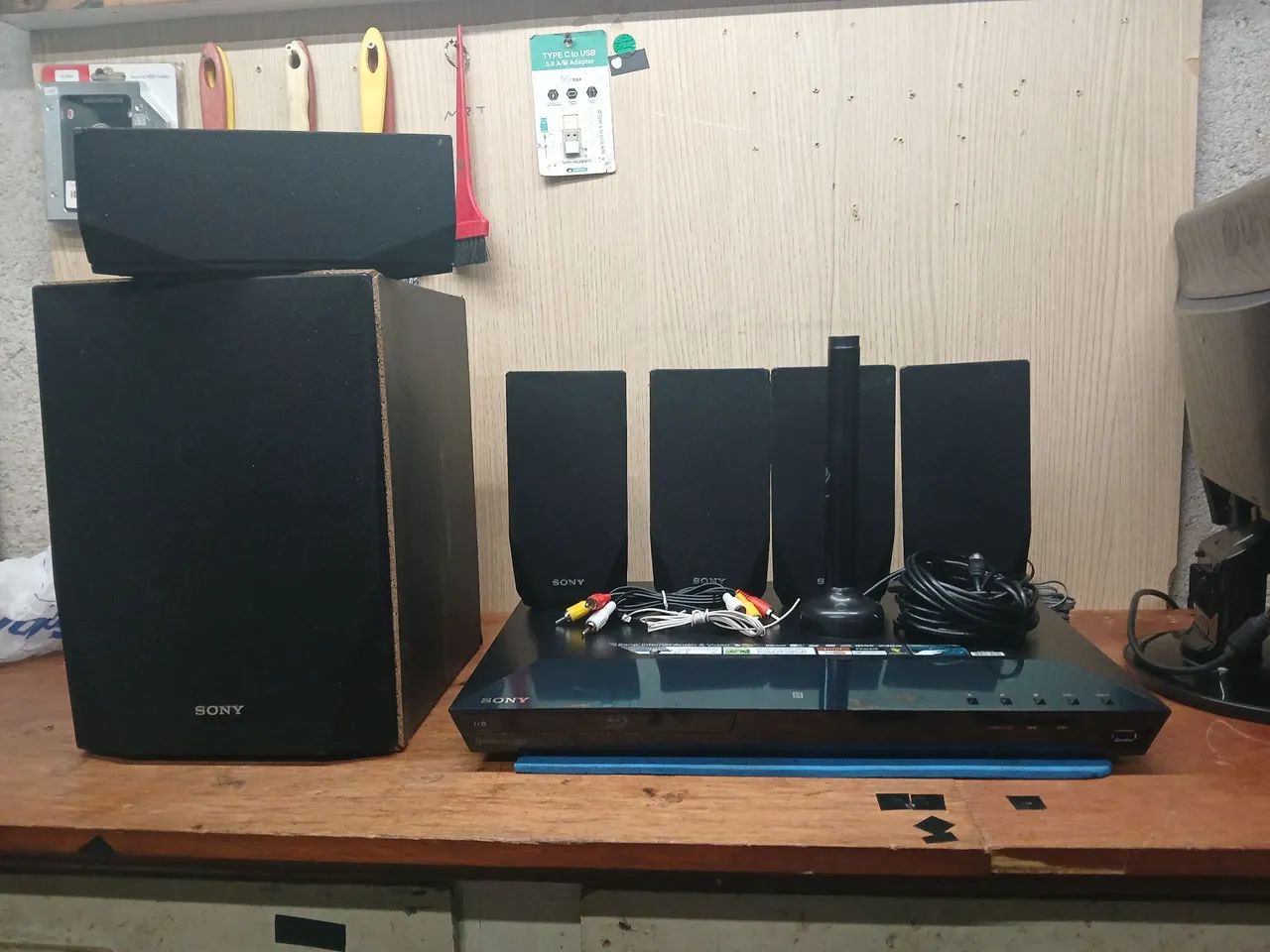 Home Theater Sony com DVD Player e Bluetooth Blu-Ray  - Foto 4