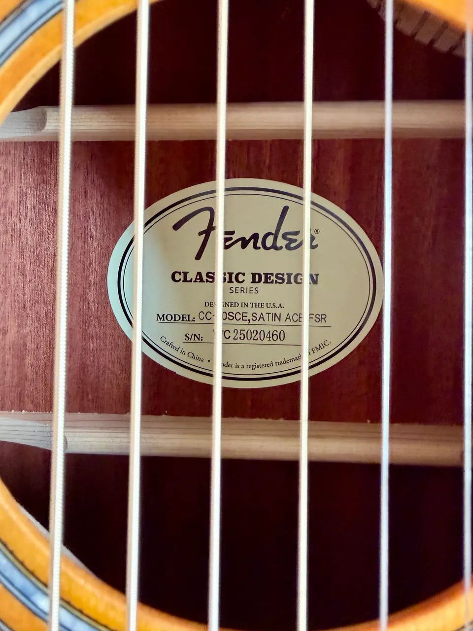 Violão eletroacústico novo Fender Concert Limited-Edition CC-60SCE Aged Cognac Burst - Foto 5