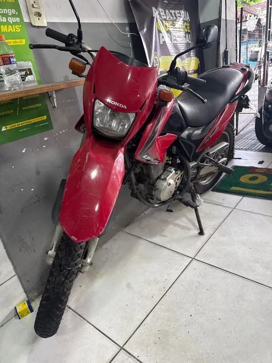 Honda NX BROS KS 150 - Vermelha (PEDAL)