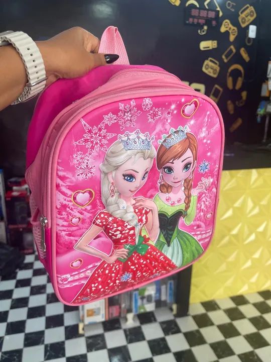 Promocao Mochila Infantil Meninas - Princesas