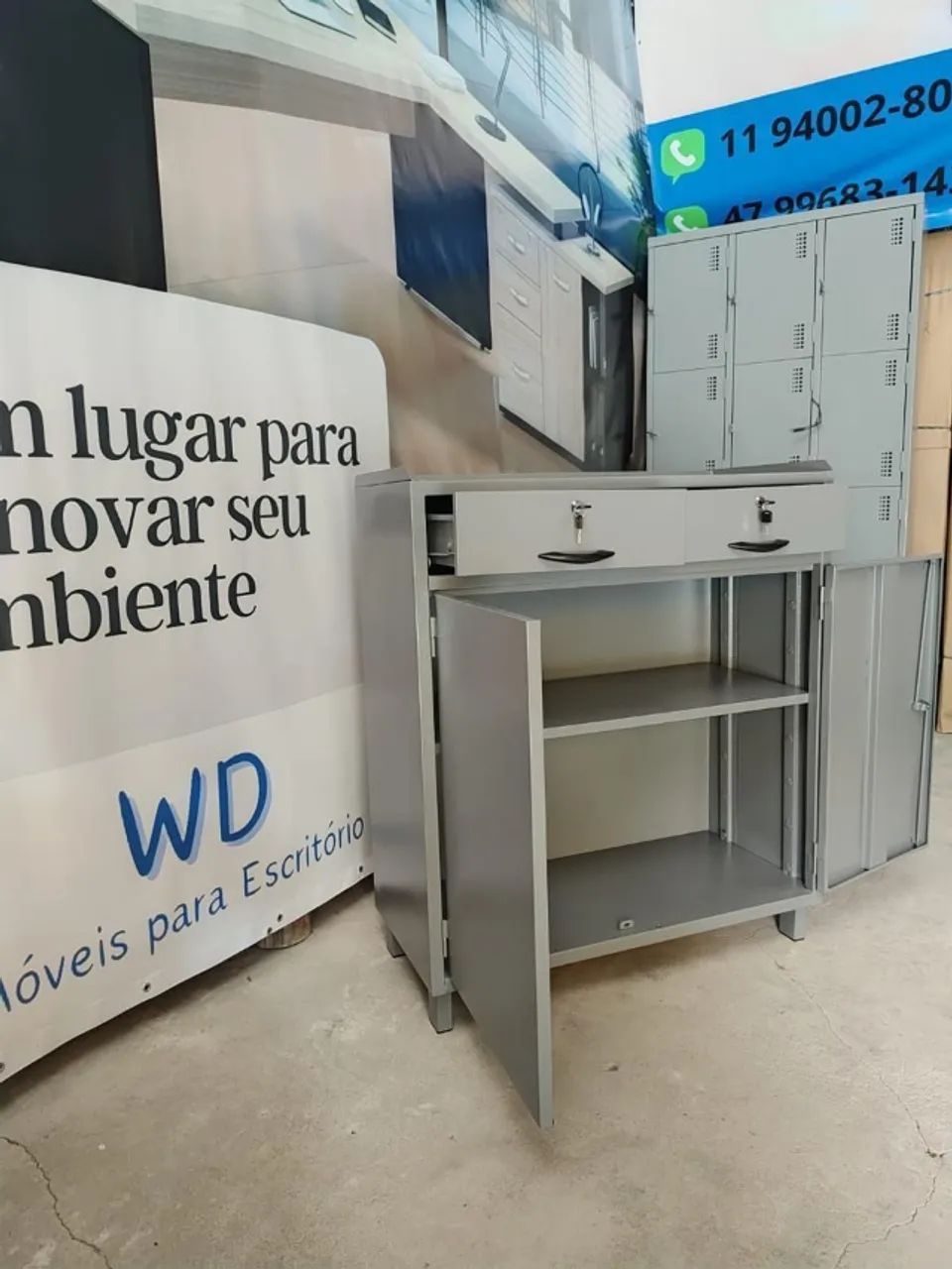 armário ferramenteiro duplo
