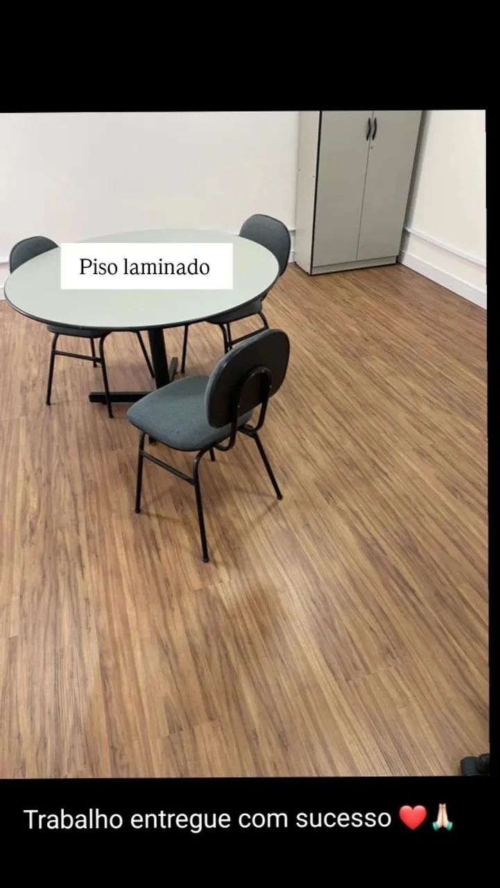 Piso Laminado Novo