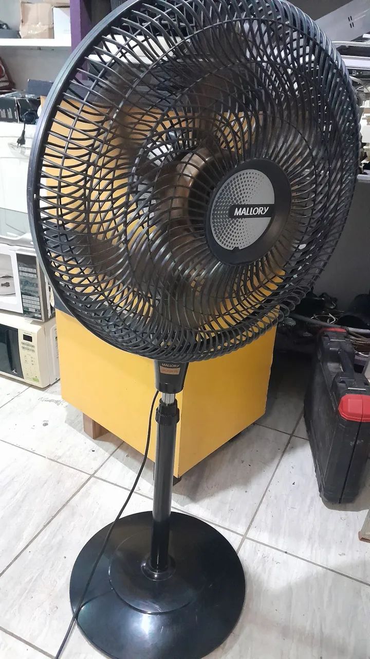 Ventilador Mallory, 100% funcionando, com rolamentos, sem dor de cabeça com travamento. - Foto 5