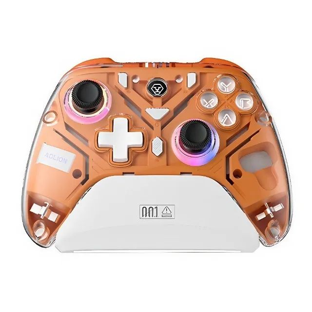 Controle Sem Fio Aolion Al-k10 K10 Rgb Wireless Led Joystick Hall Effect 