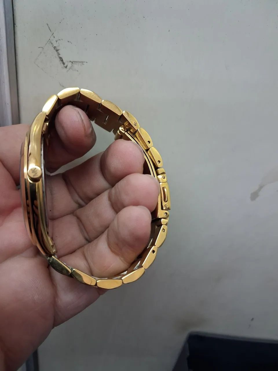 Relógio Michael Kors Dourado com Mostrador Rosa - Foto 2
