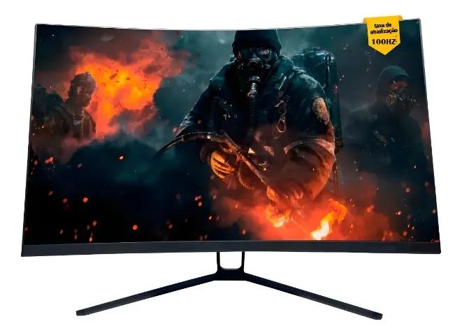 Monitor Gamer Curvo Grasep D-GR270 - 27" LED, 100Hz, HDMI/VGA - Foto 4