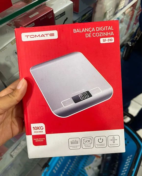 Balança Digital de Cozinha Tomate SF-510 - 10kg