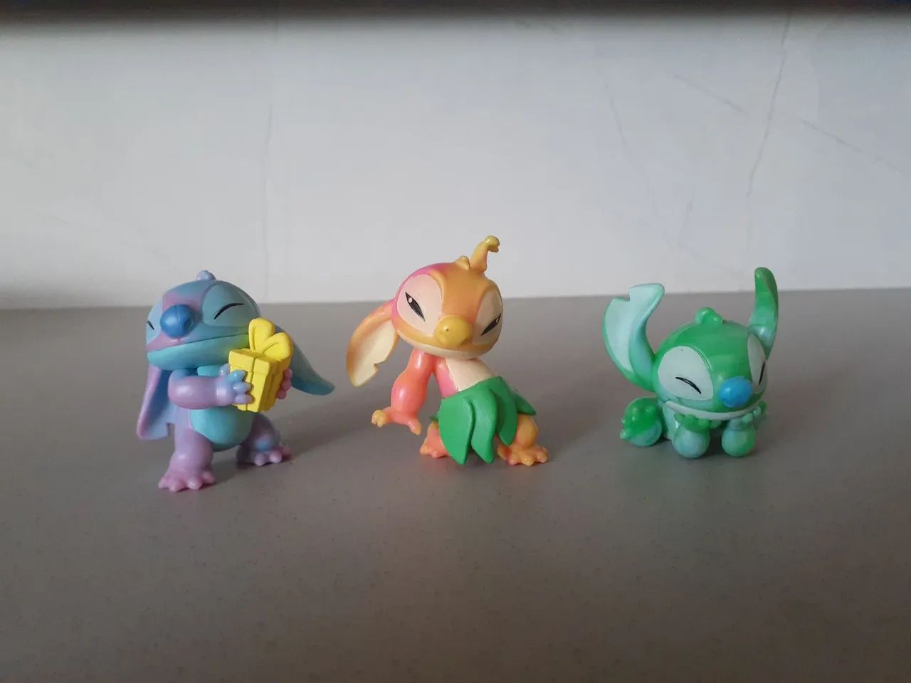 3 Bonecos Stitch Disney - 5cm