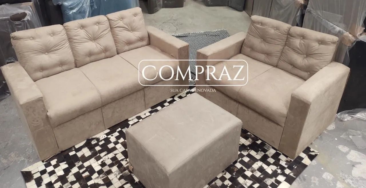 Conjunto 2 e 3 lugares 65570217477763124