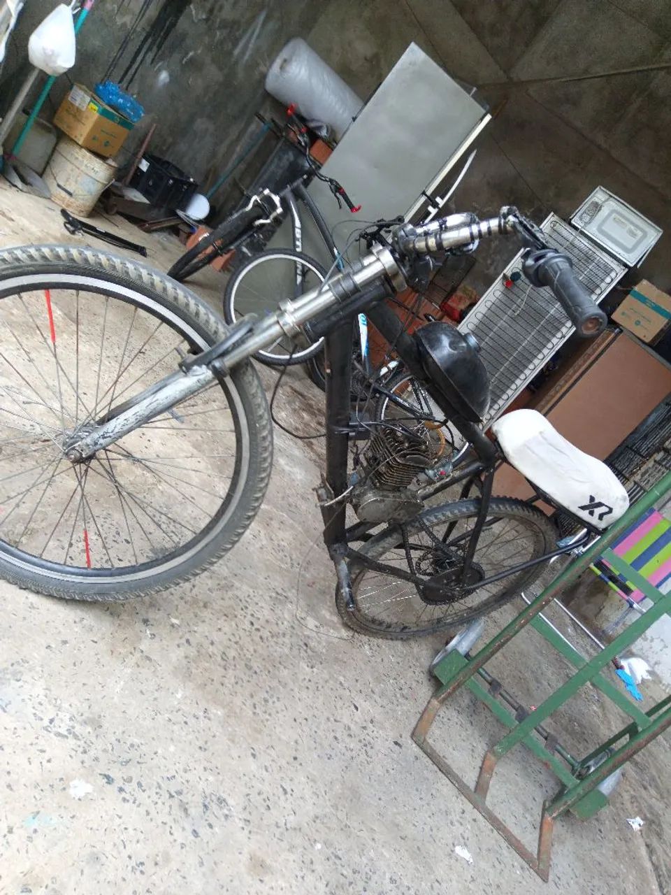 Motorizada 80cc FUNCIONANDO  - Foto 5