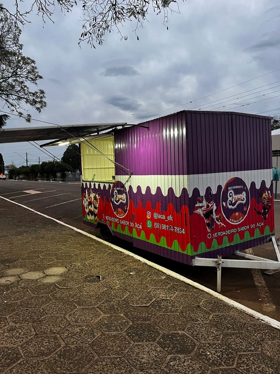 Trailer de Açaí ou Lanches