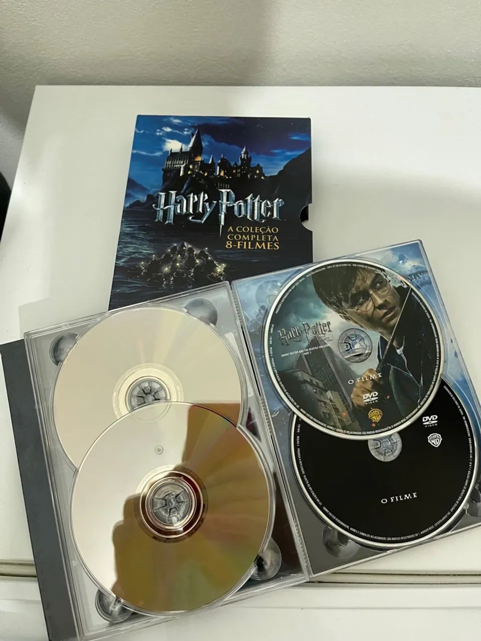 Coleção Completa Harry Potter - 8 Filmes em DVD