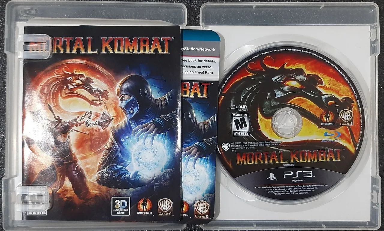 Mortal Kombat - PS3 semi-novo - Foto 2