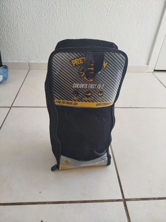 Conjunto de Lucas , protetor bocal e bandagem 