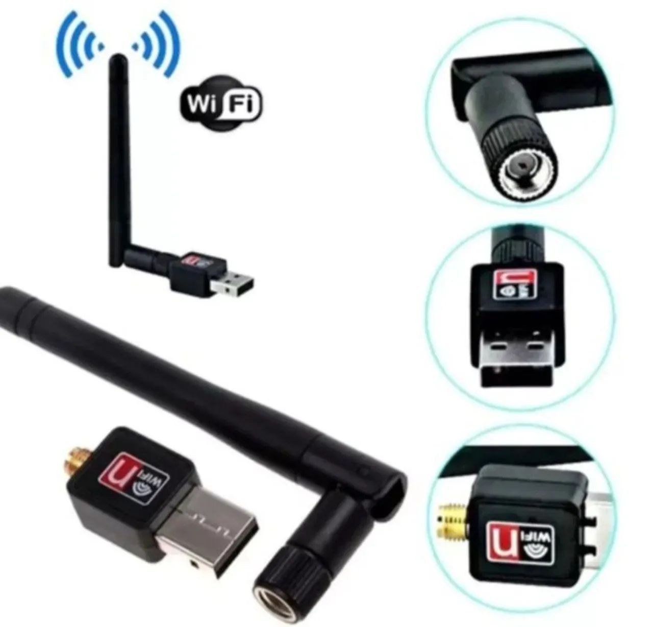 Adaptador USB Wi-Fi 1200Mbps 802.11n - Foto 3