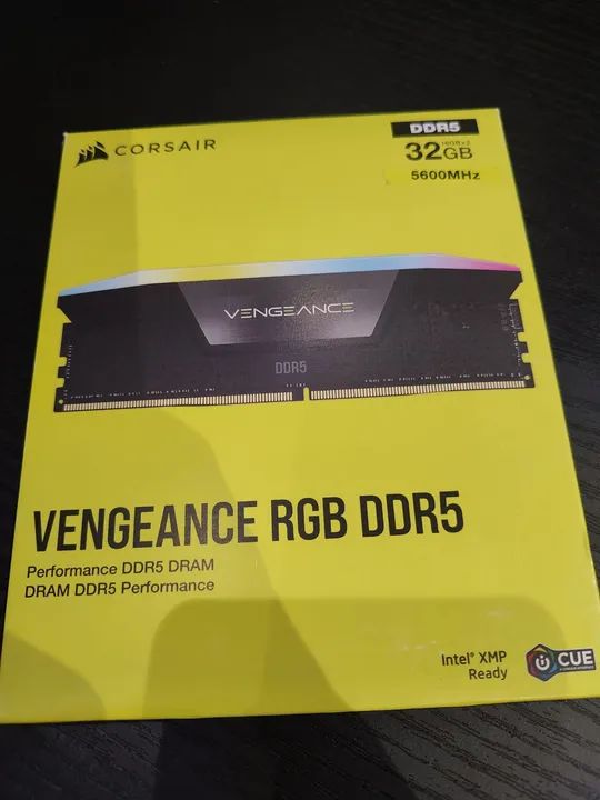 Memória RAM Corsair Vengeance RGB DDR5 2x16 32GB 5600MHz CL36 - Foto 3