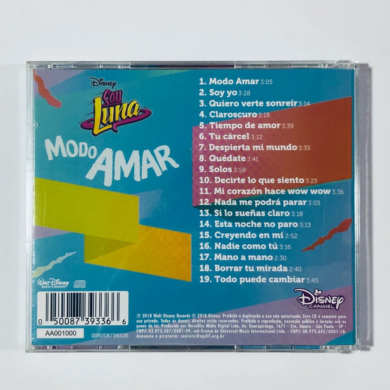 CD Sou Luna Modo Amar (Soy Luna) - Trilha Sonora da Novela do Disney Channel - Foto 3