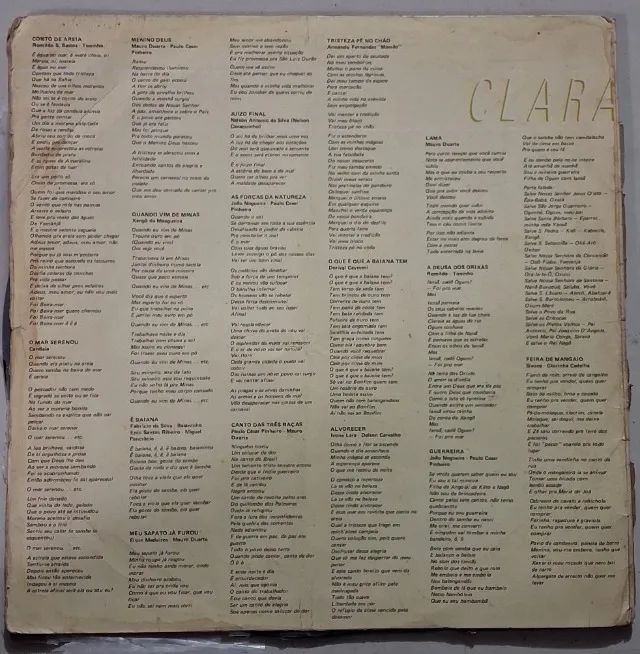 LP O Talento de Clara Nunes - 1985 - Foto 2