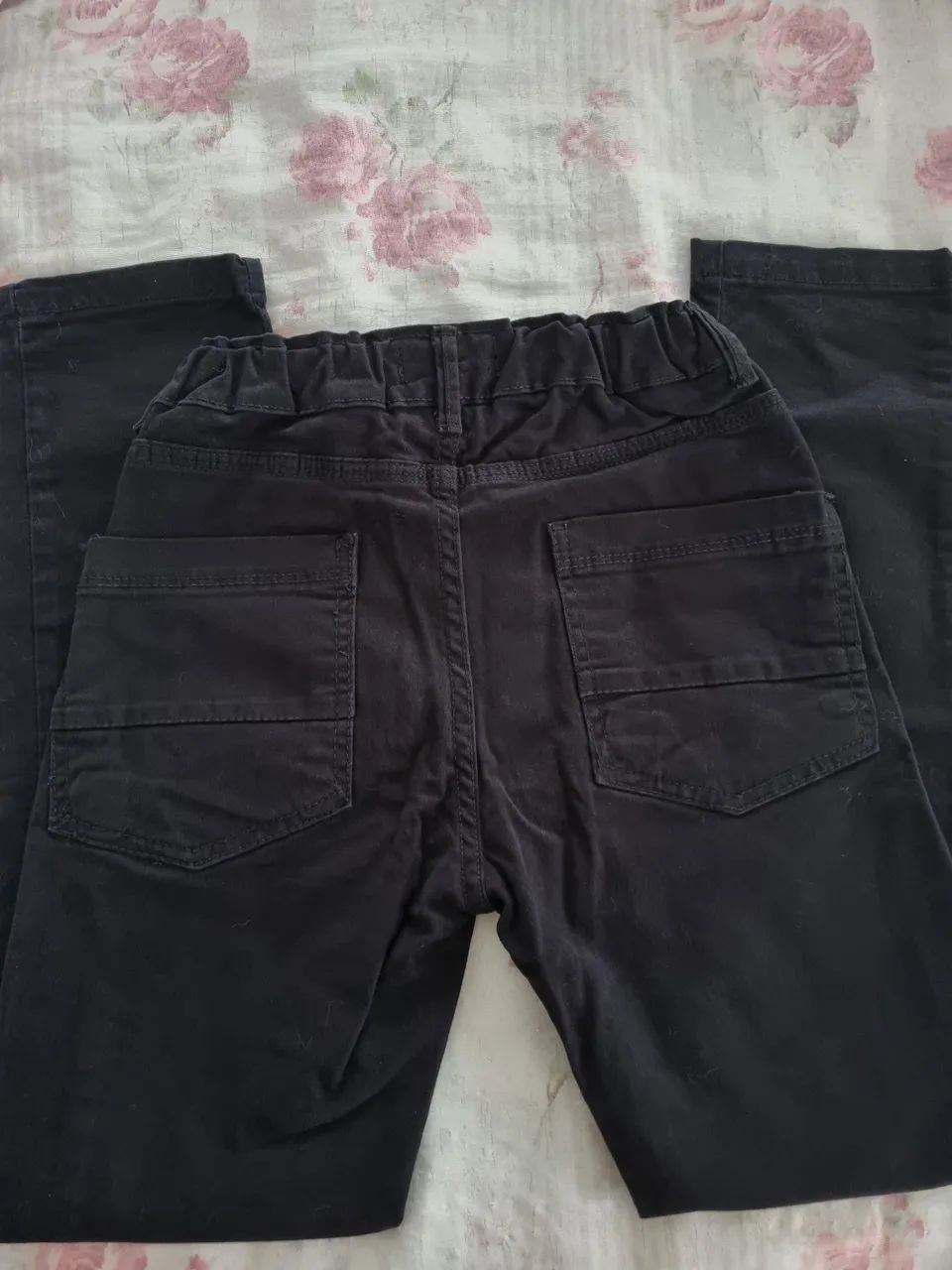 Calça Jeans Preta Infantil  - Foto 5