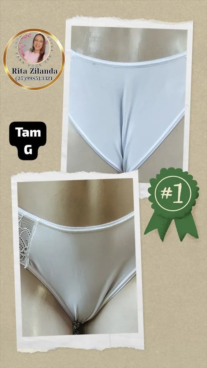 Calcinha G R$ 40,00 cada  - Foto 3