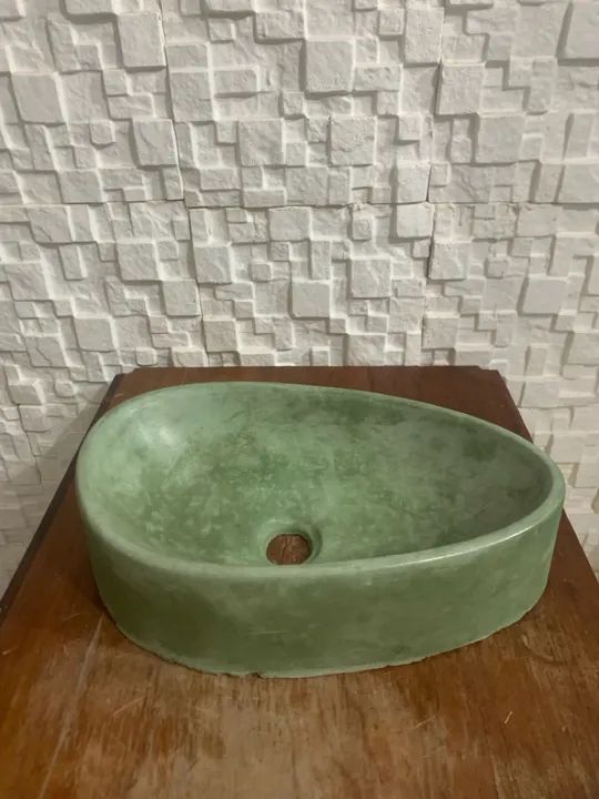 Cuba de sobrepor de concreto  - Foto 3