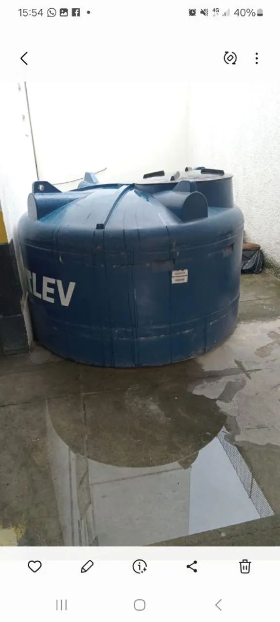 Reservatório de água