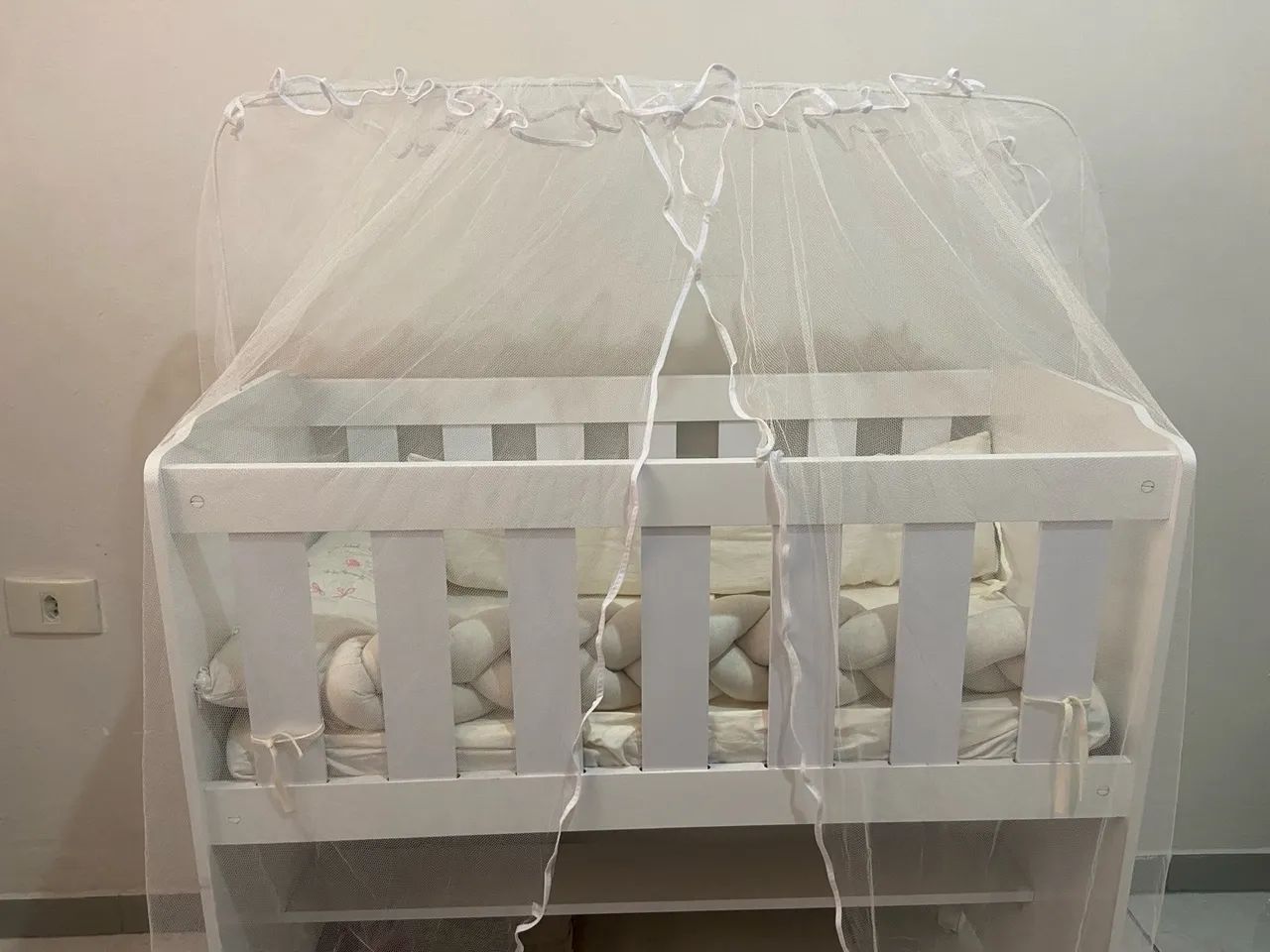 Berço de Bebê com Mosquiteiro - Foto 2
